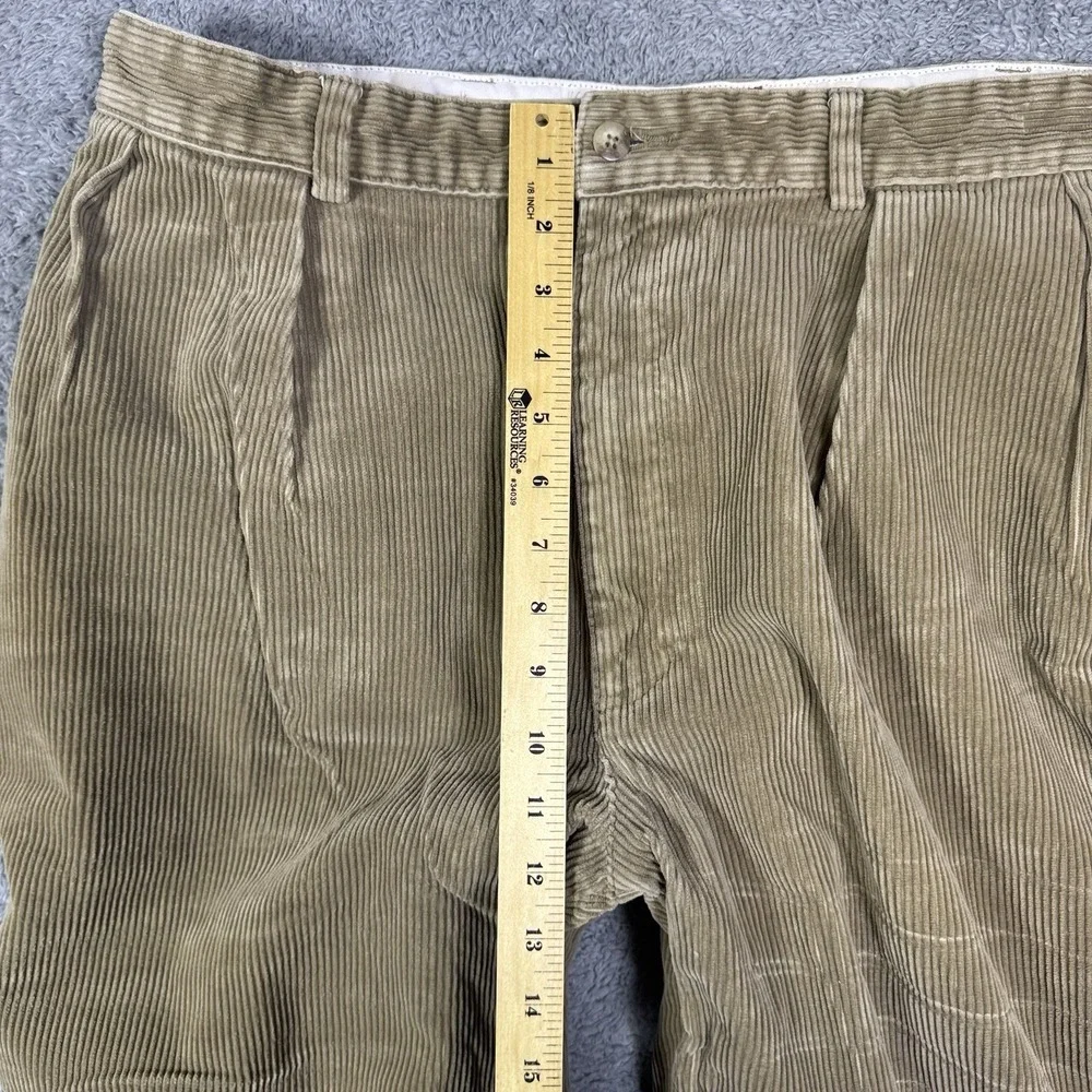 Vintage Polo Ralph Lauren Pants Mens 36x31 Corduroy 90s Chino Trouser Golf Crest